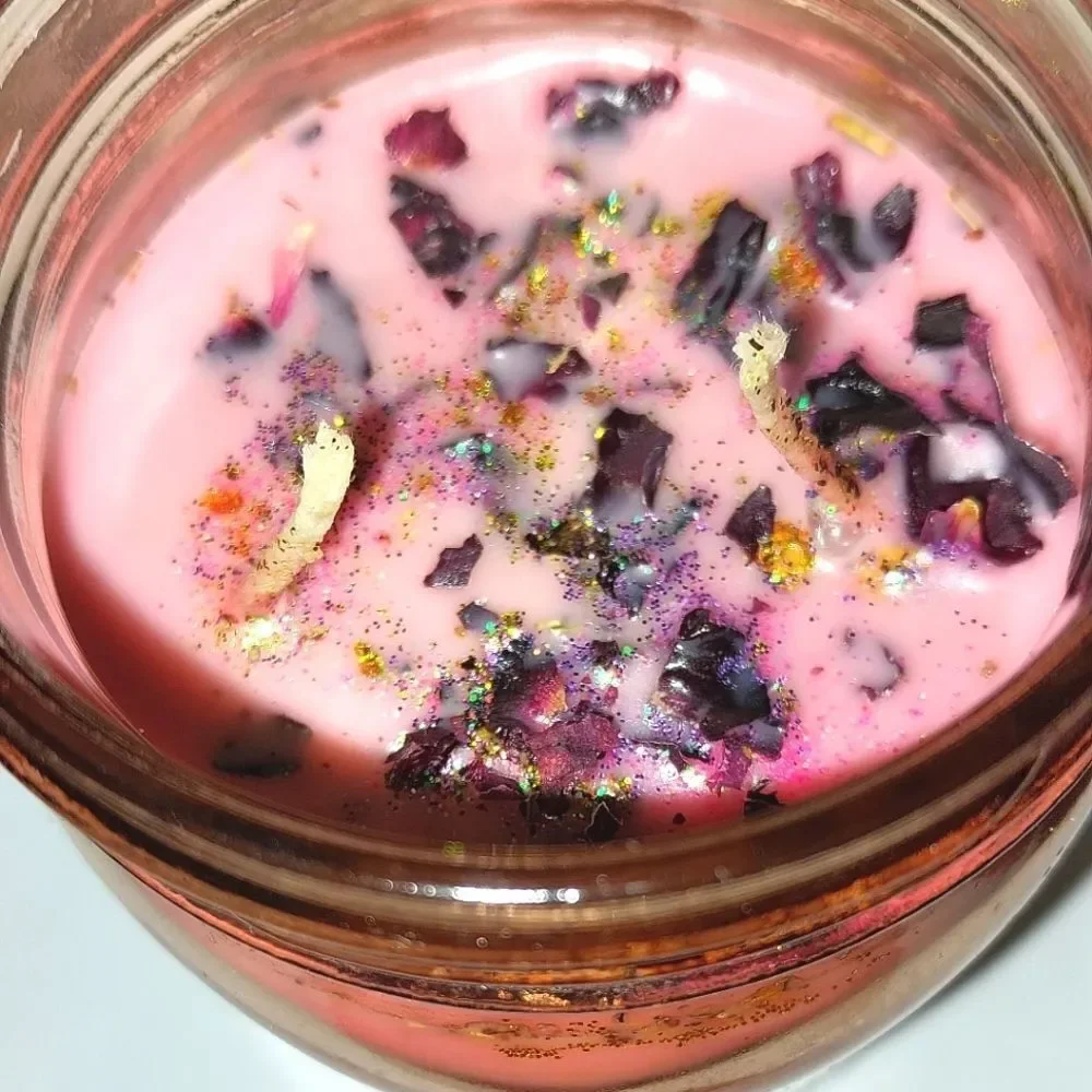 Hand crafted limited edition Cherry Pie dessert candle 13.5 oz